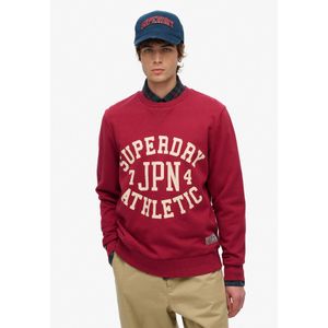 Superdry Sweatshirt  ecru / robijnrood