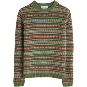 Seasalt Cornwall Trui 'Carracks'  groen / oranje