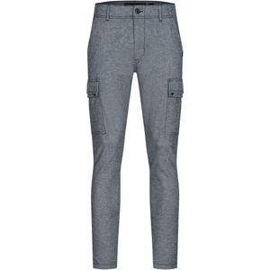 INDICODE JEANS Cargobroek 'Safi'  blauw gemêleerd