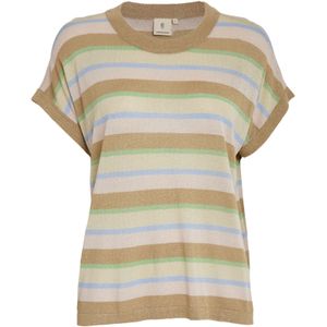 Peppercorn Top  lichtblauw / lichtbruin / lichtgroen / poederroze