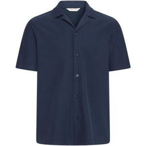 Casual Friday Overhemd ' CFARCHER knitted '  donkerblauw