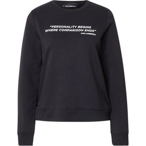 Karl Lagerfeld Sweatshirt  zwart / wit