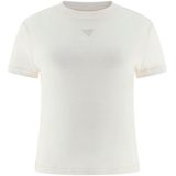 GUESS - Shirt - Wit - Kwartmouw - Effen