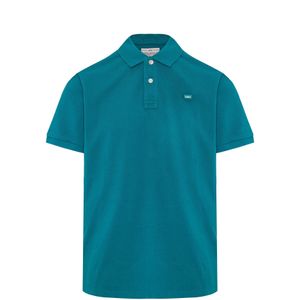 Funky Buddha Shirt  petrol / wit