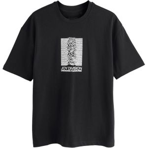 Next Shirt  lichtgrijs / zwart