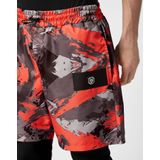 Plein Sport - Running Pants - Veelkleurig - Korte Broeken - Polyester