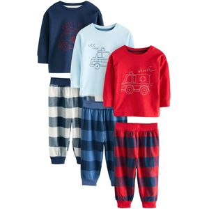 Next Nachtkledij  navy / lichtblauw / rood / wit