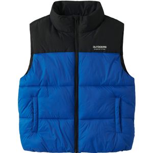 NAME IT Bodywarmer 'NKMMOLE'  blauw / zwart