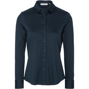 Eterna - Overhemdblouse - Navy - FITTED - EASY IRON
