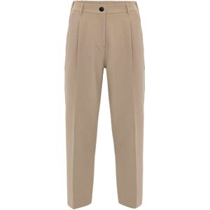 Antioch Bandplooibroek  crème