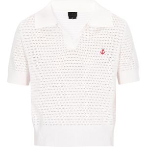 DreiMaster Klassik Trui 'Classic Look'  rood / offwhite