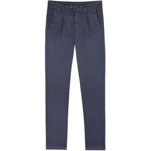 Scalpers Bandplooibroek 'Firenze'  navy
