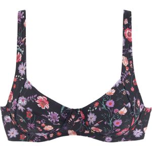 LASCANA Bikinitop  gemengde kleuren / zwart