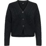 Onlrio - Vest - V-Hals - Lange Mouwen - Knoopsluiting - Knit Fit