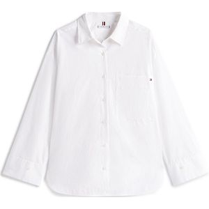 TOMMY HILFIGER - Blouse 'ESS' - Wit - Klassieke Blouse - Oversized