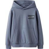 NAME IT Sweatshirt  beige / duifblauw / zwart