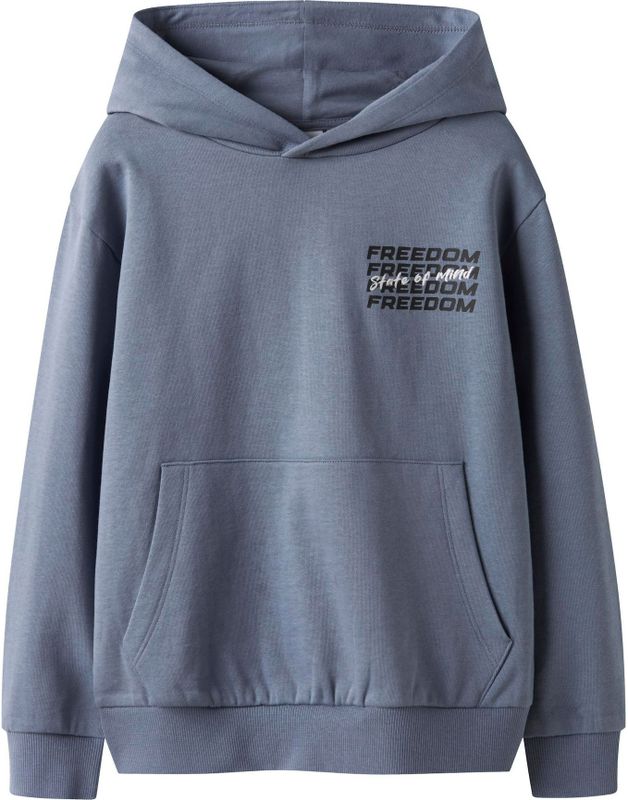 NAME IT Sweatshirt  beige / duifblauw / zwart