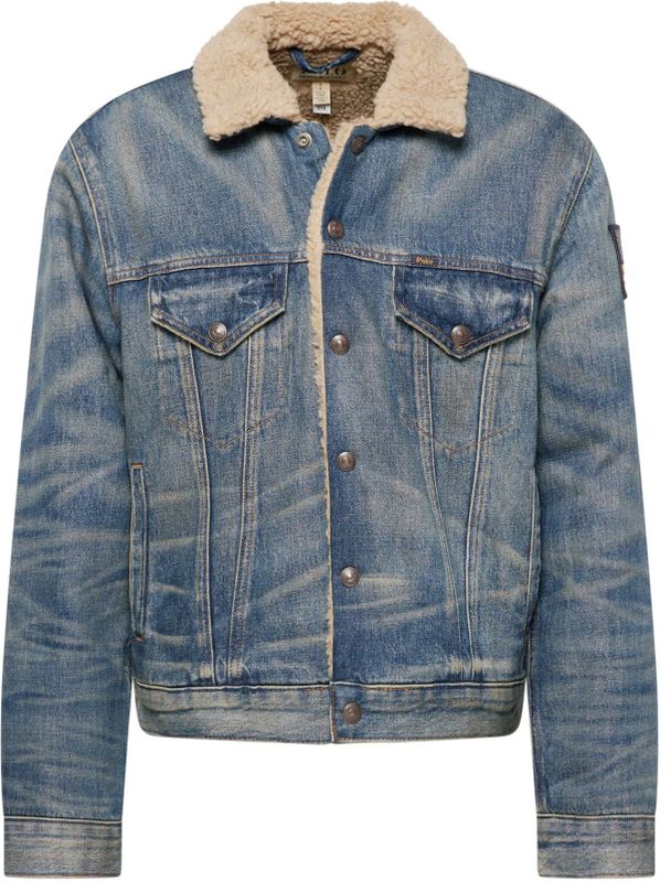 Polo Ralph Lauren - Jeansjack - Teddybont - Regular Fit - Borstzakken