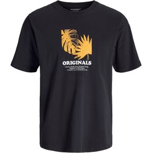 JACK & JONES Shirt  honing / zwart / wit