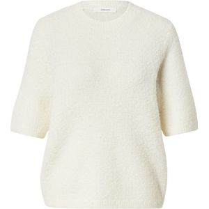 Wolmix - Gebreide Top - Mouwloos Model - Ronde Hals - Regular-fit