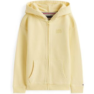 TOMMY HILFIGER Sweatvest  navy / citroen / vuurrood / wit