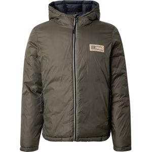 BLEND Tussenjas  blauw / donkergroen