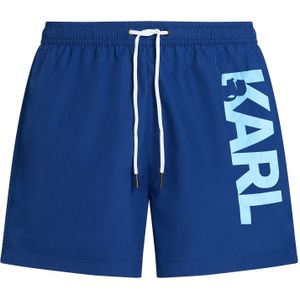 Karl Lagerfeld Zwemshorts  donkerblauw / mintgroen