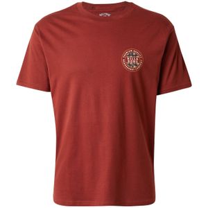 BILLABONG - ROTOR FILL - Shirt - basaltgrijs / rosa / karmijnrood / wit