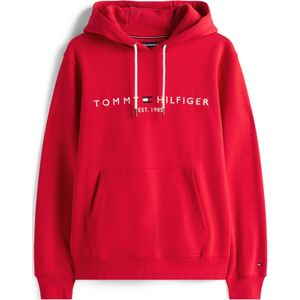 TOMMY HILFIGER Sweatshirt  rood / wit