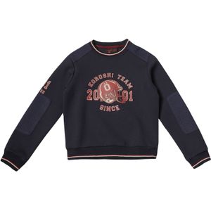 KOROSHI Sweatshirt  navy / rood