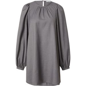 EDITED Jurk 'Maija'  grijs / grijs gemêleerd