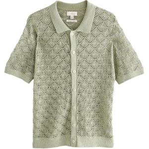 Next Overhemd  pastelgroen