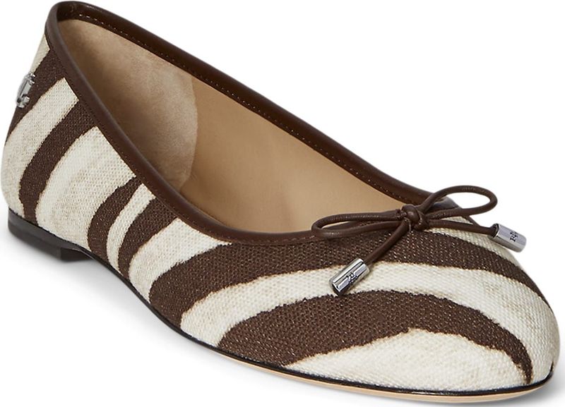 Lauren Ralph Lauren - JAYNA - Ballerina's - Met Strikapplicatie