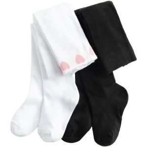 Cool Club Panty's  oudroze / zwart / wit