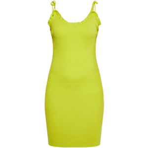 swirly Gebreide jurk  appel