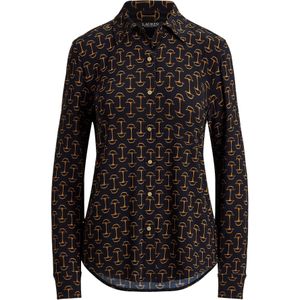 Lauren Ralph Lauren Blouse 'CLASSIC'  navy / goud