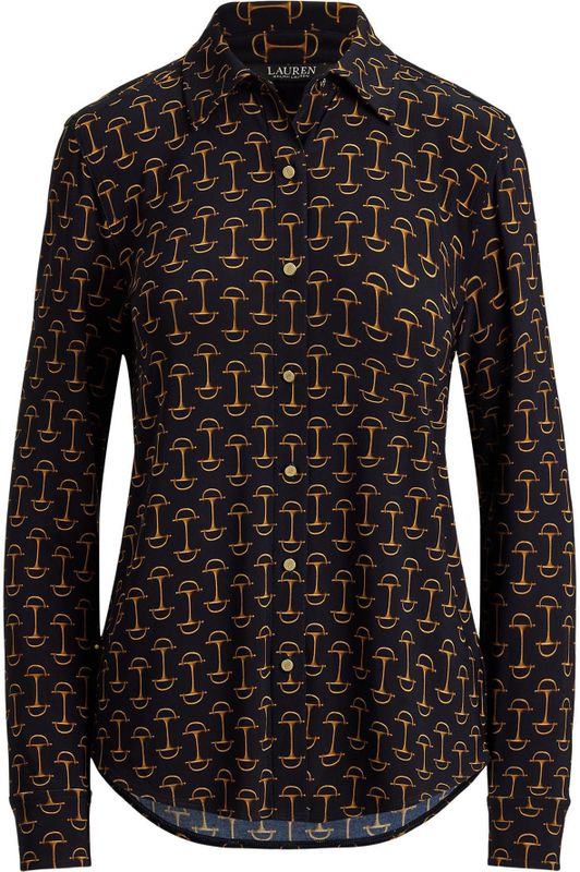 Lauren Ralph Lauren Blouse 'CLASSIC'  navy / goud