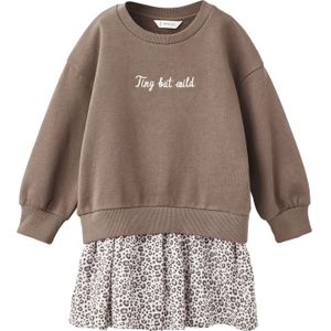 Mango Kids - Jurk - Panterprint - Jerseyjurken