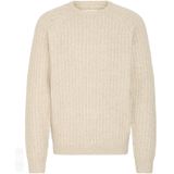 Gebreide pullover met ronde hals, model 'DEXTER'