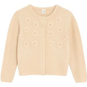 Cool Club Gebreid vest  wolwit