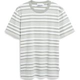 T-shirt - Gestreept - Jersey - Ronde Hals - Halve Mouw - Losse Pasvorm