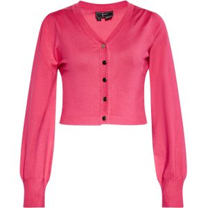 faina Gebreid vest  pink