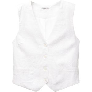 Pull&Bear - Gilet - Wit