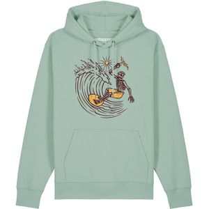 Watapparel Sweatshirt 'Surfing for life'  mintgroen / gemengde kleuren