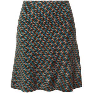 King Louie Rok 'Border'  jade groen / oranje / zwart