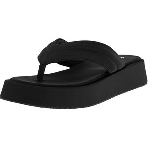 Pull&Bear Teenslipper  zwart