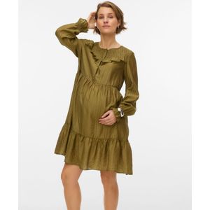 MAMALICIOUS Jurk 'MLRAMY'  groen