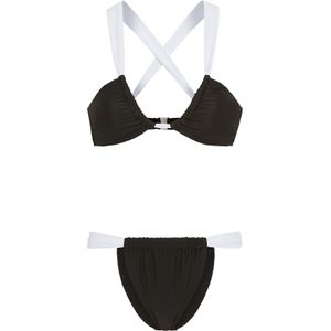 LSCN by LASCANA Bikini  zwart / wit