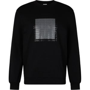 JOOP! Jeans Sweatshirt 'Abidan'  grijs / zwart
