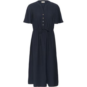 Cream Blousejurk 'Lori'  navy